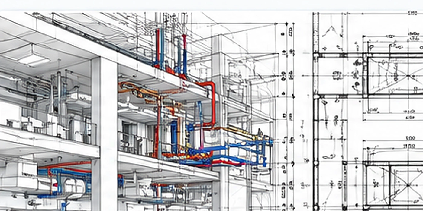 As-built and technical drawing